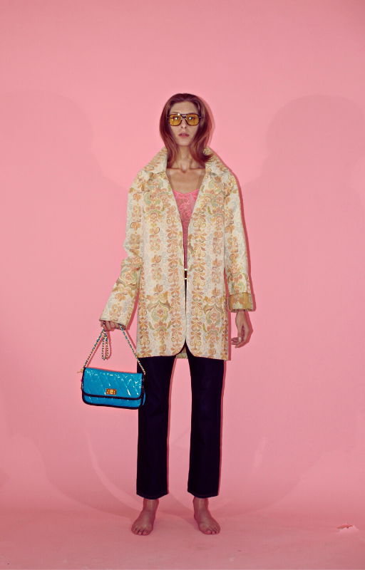 jacquard coat