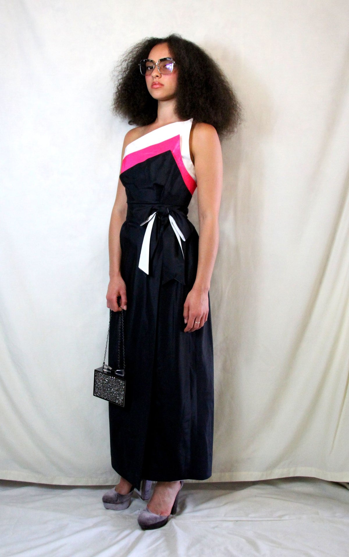Rent vintage couture original Frank Usher Cocktail Dress