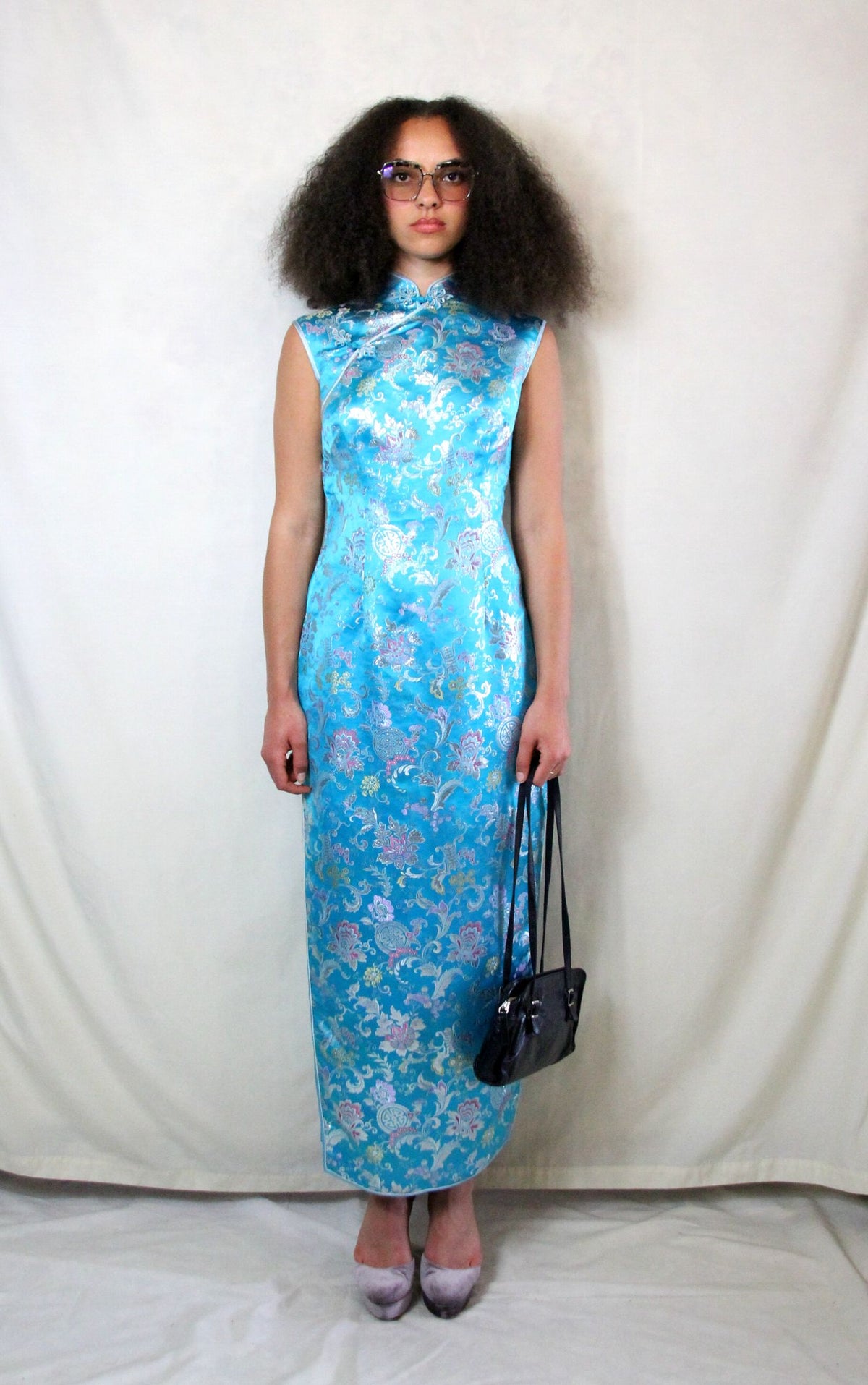Rent turquoise blue maxi dress