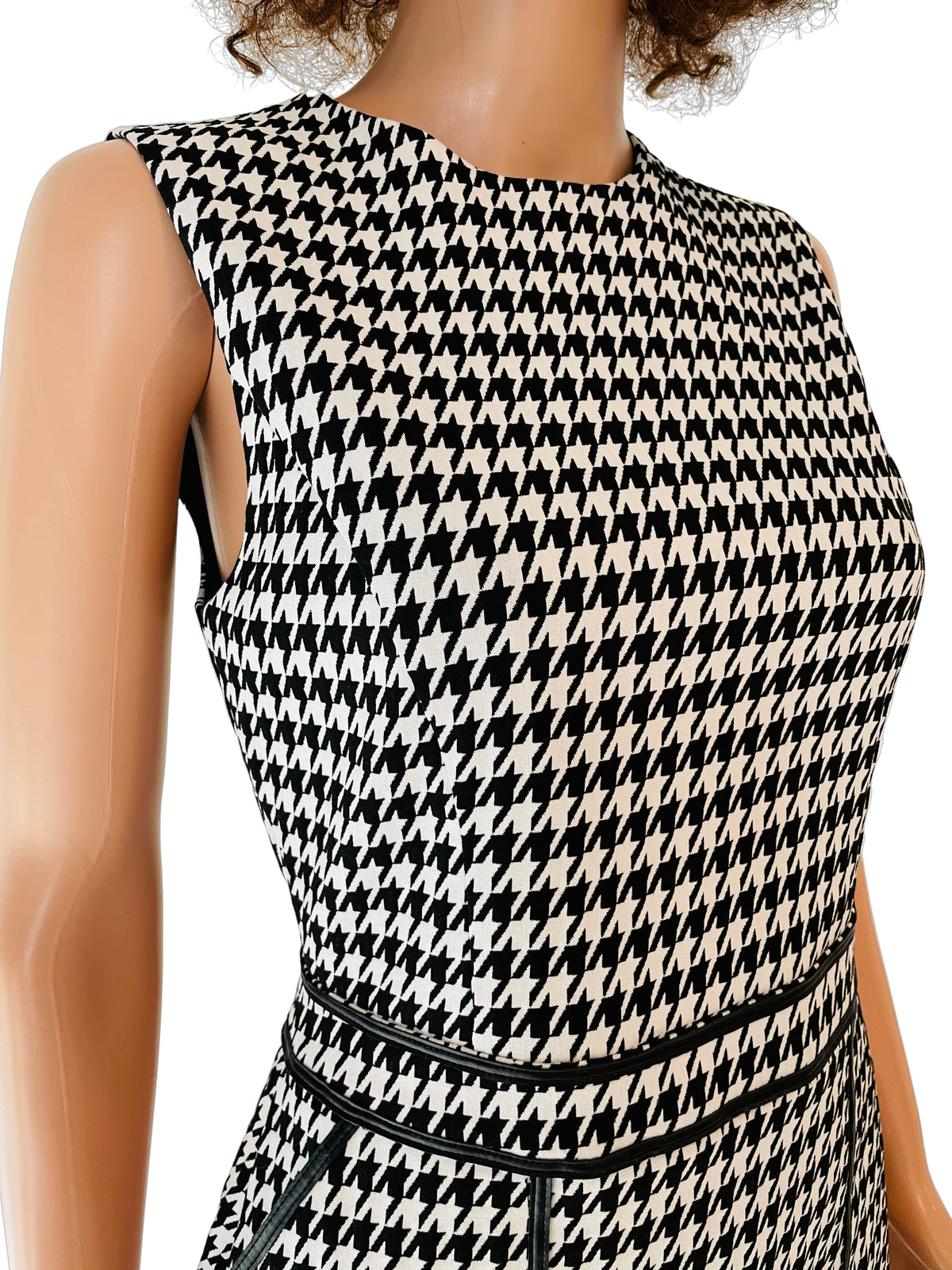 rent 60s dogtooth dress