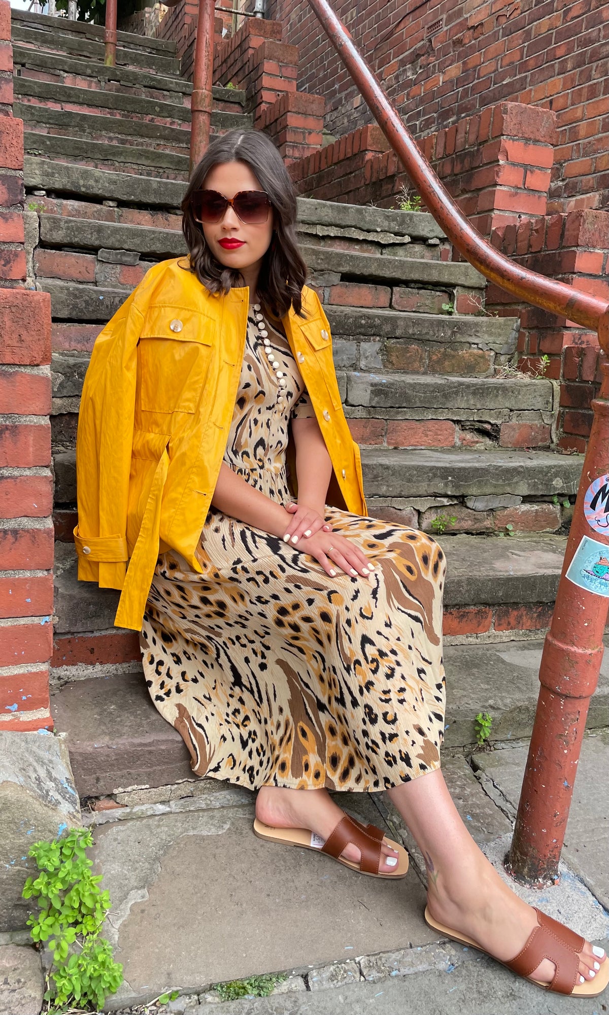 Rent Vintage 1980s leopard print tea dress Rent Vintage and Pre-loved fashion Bristol fashion rental dress rental dress hire designer bag rental rent dresses rent dresses uk virtual vintage rental Bristol alterations and tailoring services rent bridal wear rent wedding dresses wedding dress alterations Bristol