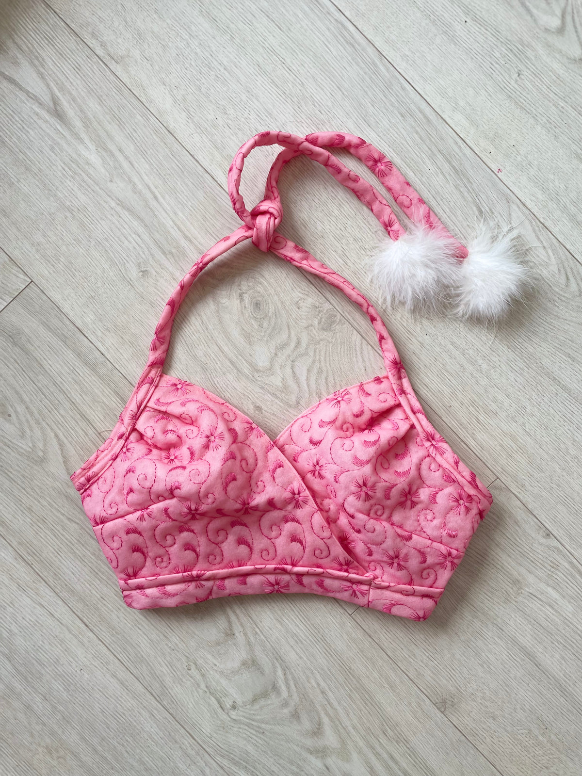 1960's Pink Festival Top