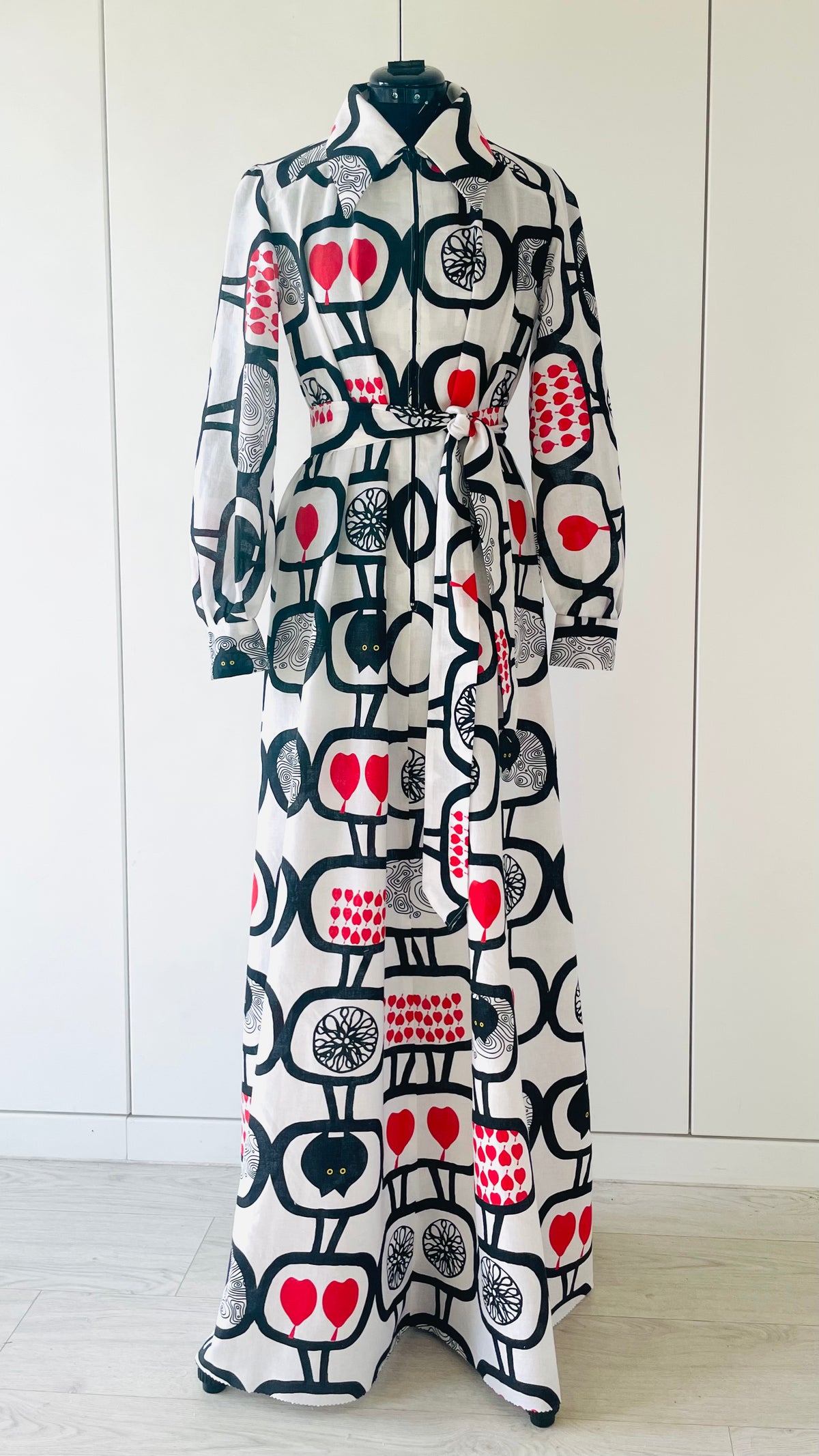 Made to order LIMITED EDITION 70s maxi Dress