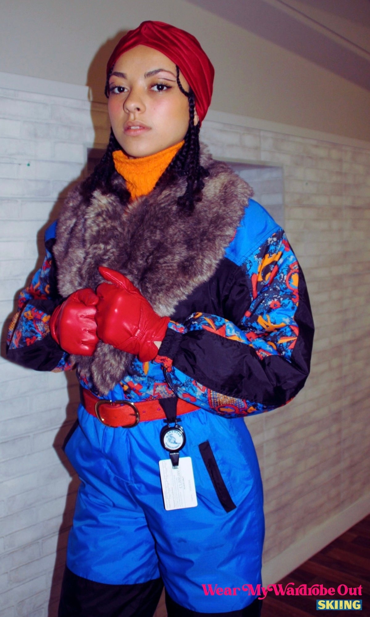 Rent retro ski suit Rent vintage ski suit rent womens ski suit Rent dress jumper for rent rental dress rent a dress hire a dress rent vintage dress vintage fashion rentals from WearMyWardrobeOut rent dresses to hire we hire designer bags rent dress rental and Rent luxury vintage fashion in Bristol sustainable fashion Vintage Fashion