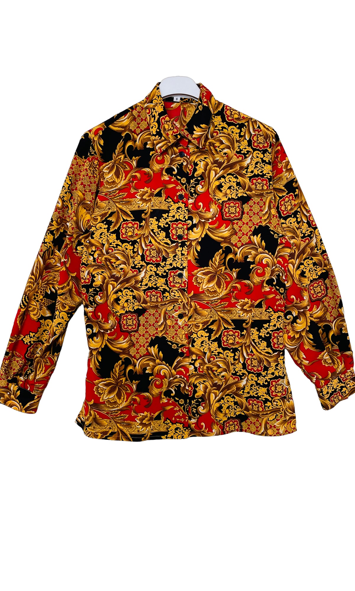 Rent Vintage printed blouse