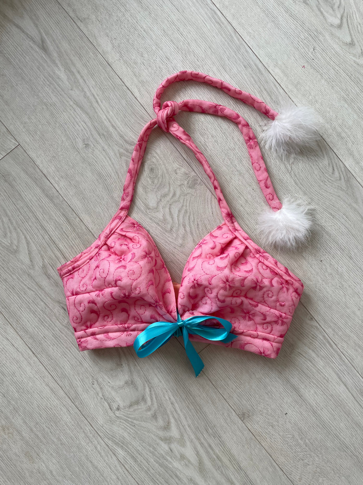 1960's Pink Festival Top