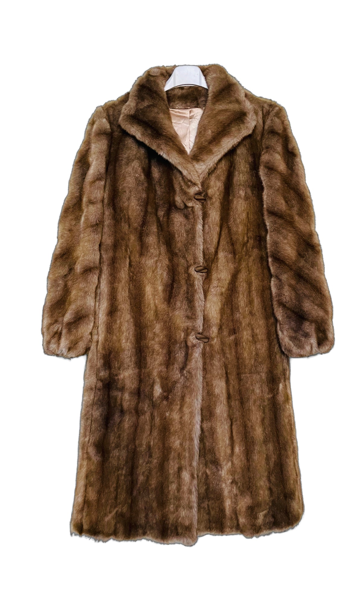 Rent French couture faux fur coat