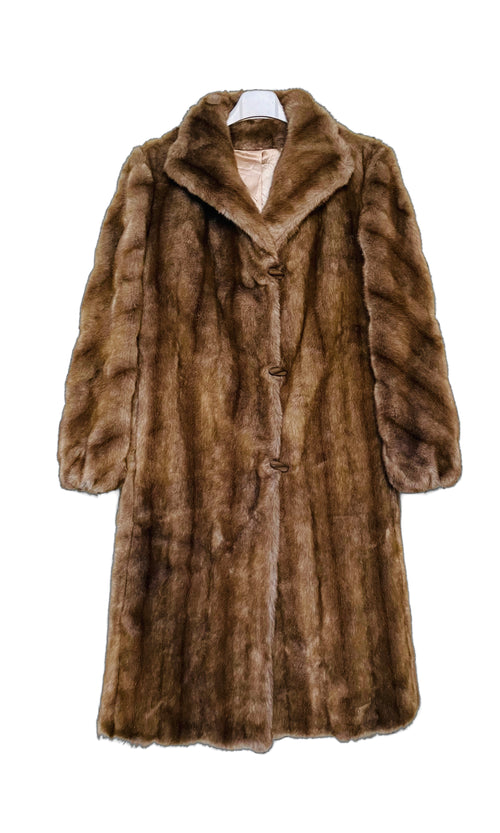Rent French couture faux fur coat