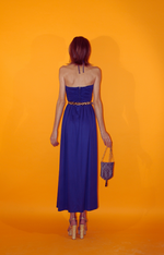 Rent blue vintage maxi dress