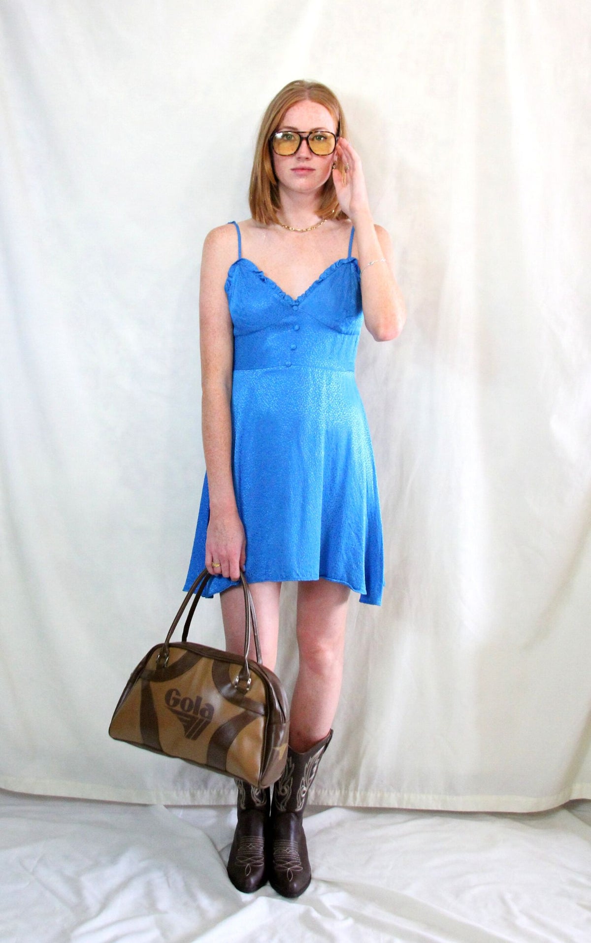 Cobalt Blue Mini Summer Dress WearMyWardrobeOut Cobalt Blue Mini Summer Dress WearMyWardrobeOut