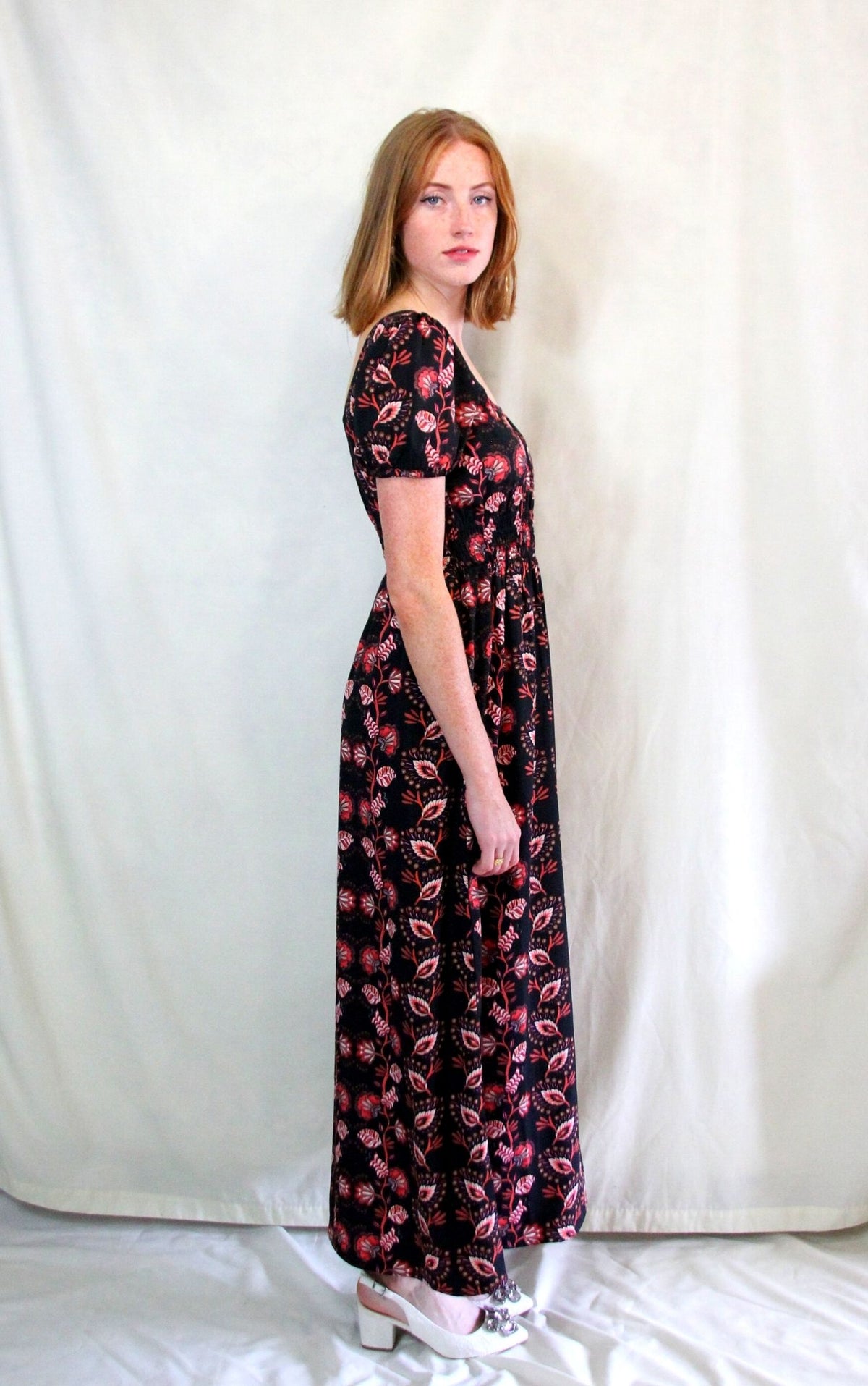 Rent floral maxi dress