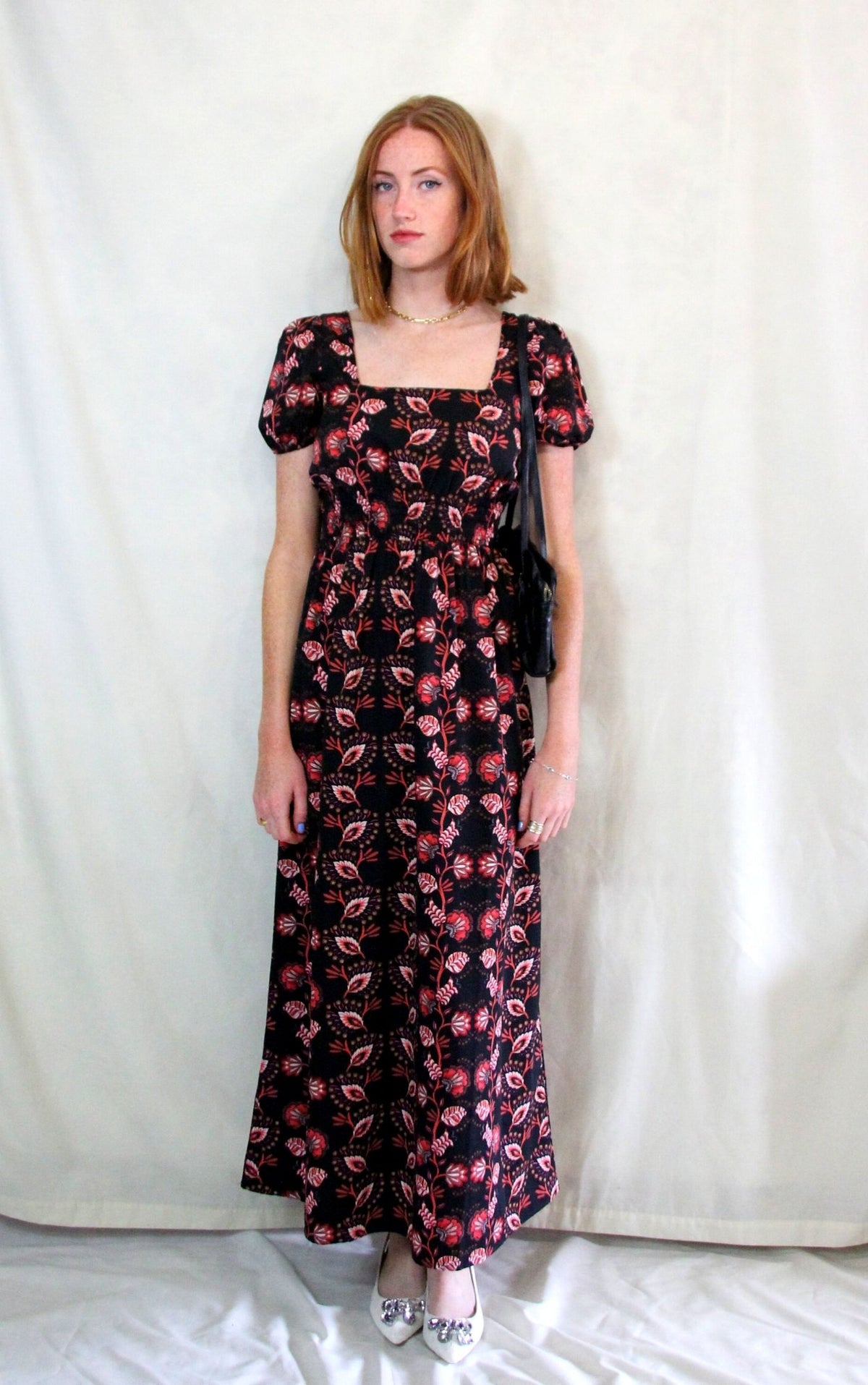 Rent floral maxi dress