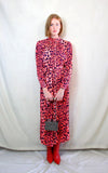 Rent 1970s Style Leopard Print Maxi Dress
