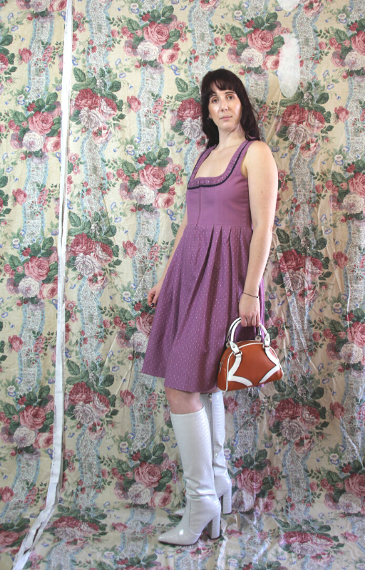 Rent Purple Midi Dress