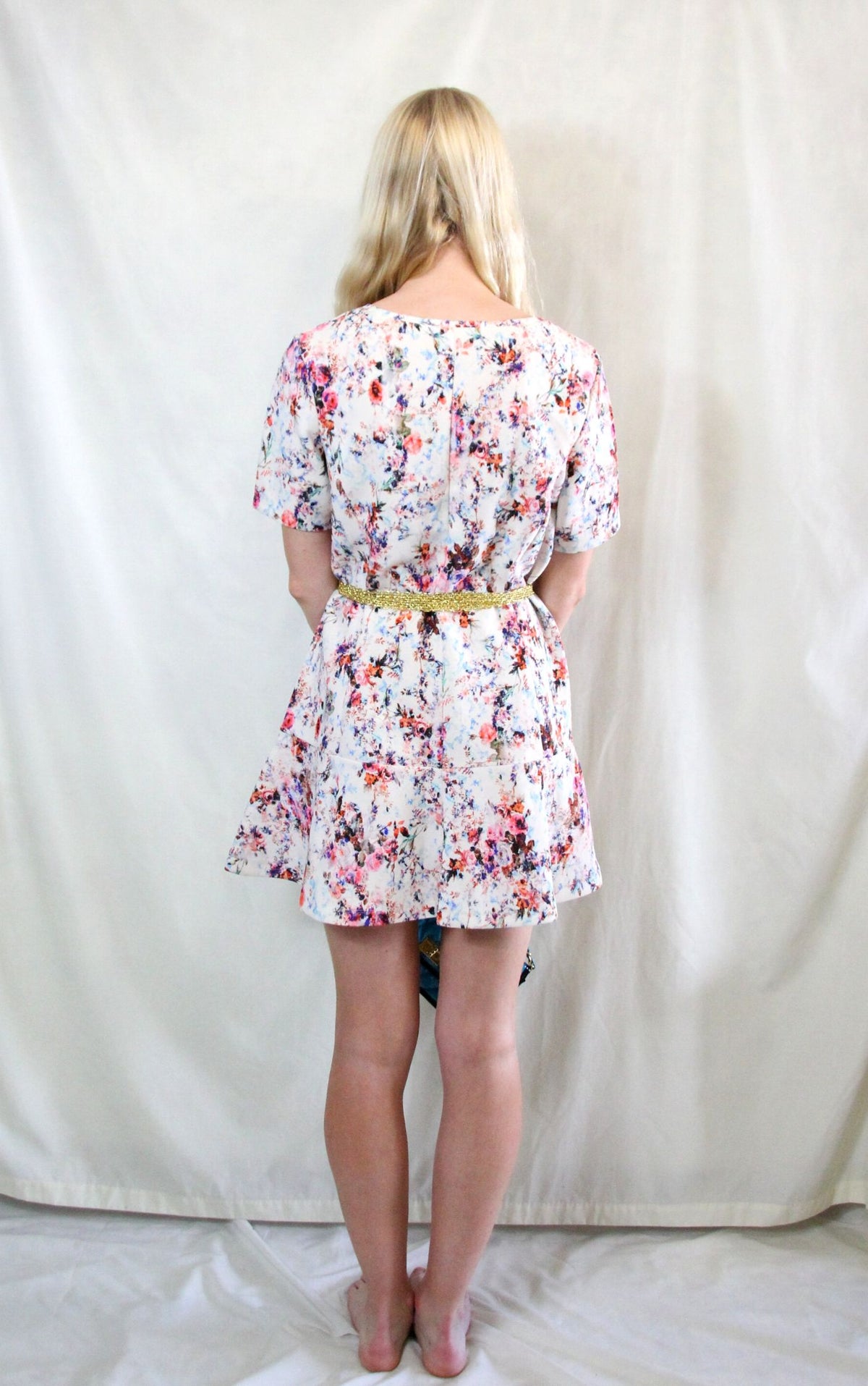 Rent floral tea dress 