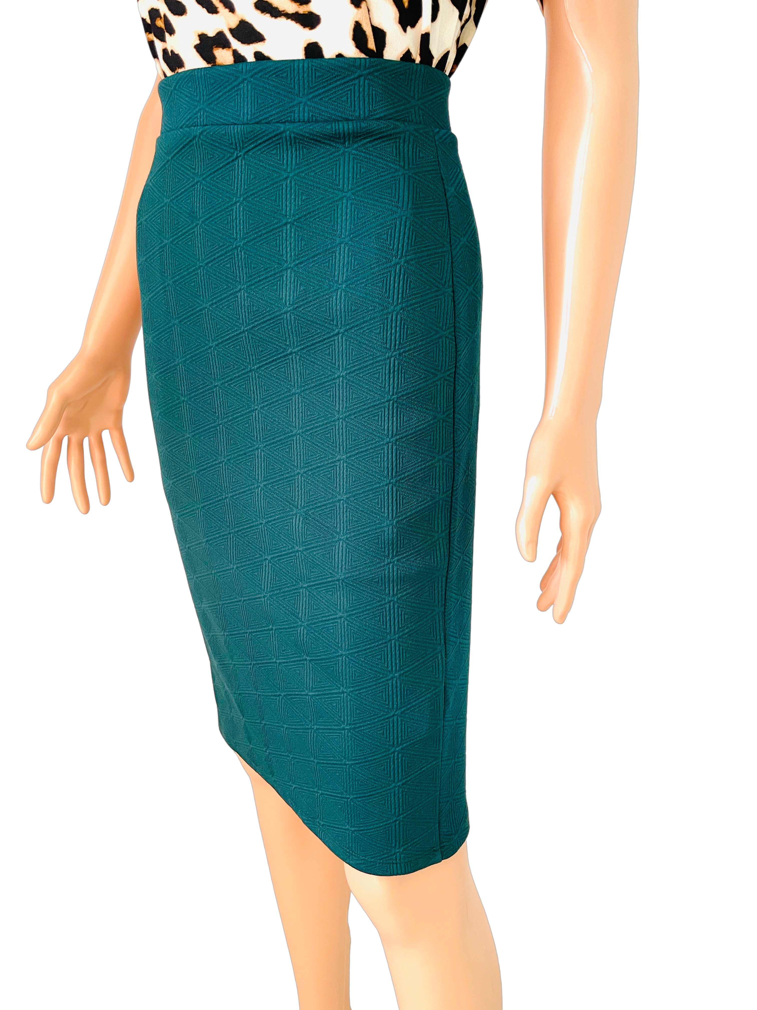 Emerald green pencil skirt dress best sale