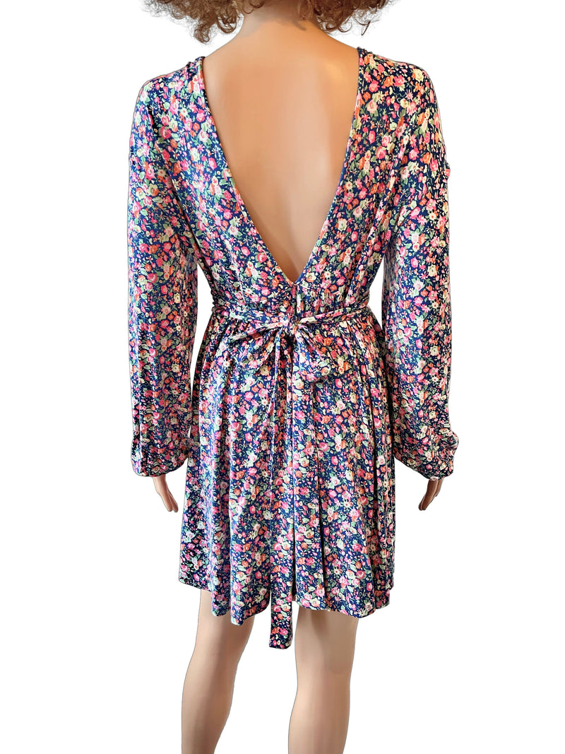 Rent floral mini dress