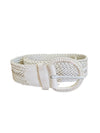 White Plastic Woven Belt