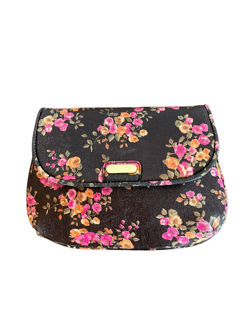 Vintage Floral Clutch Bag