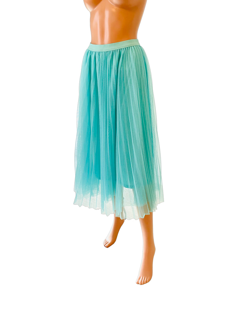 Rent Turquoise Tulle Skirt Size 10