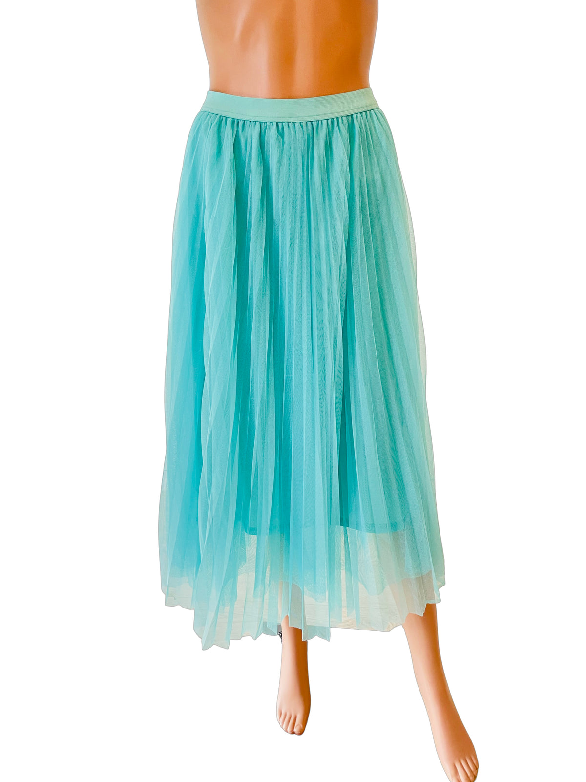 Turquoise Tulle Skirt Size 10