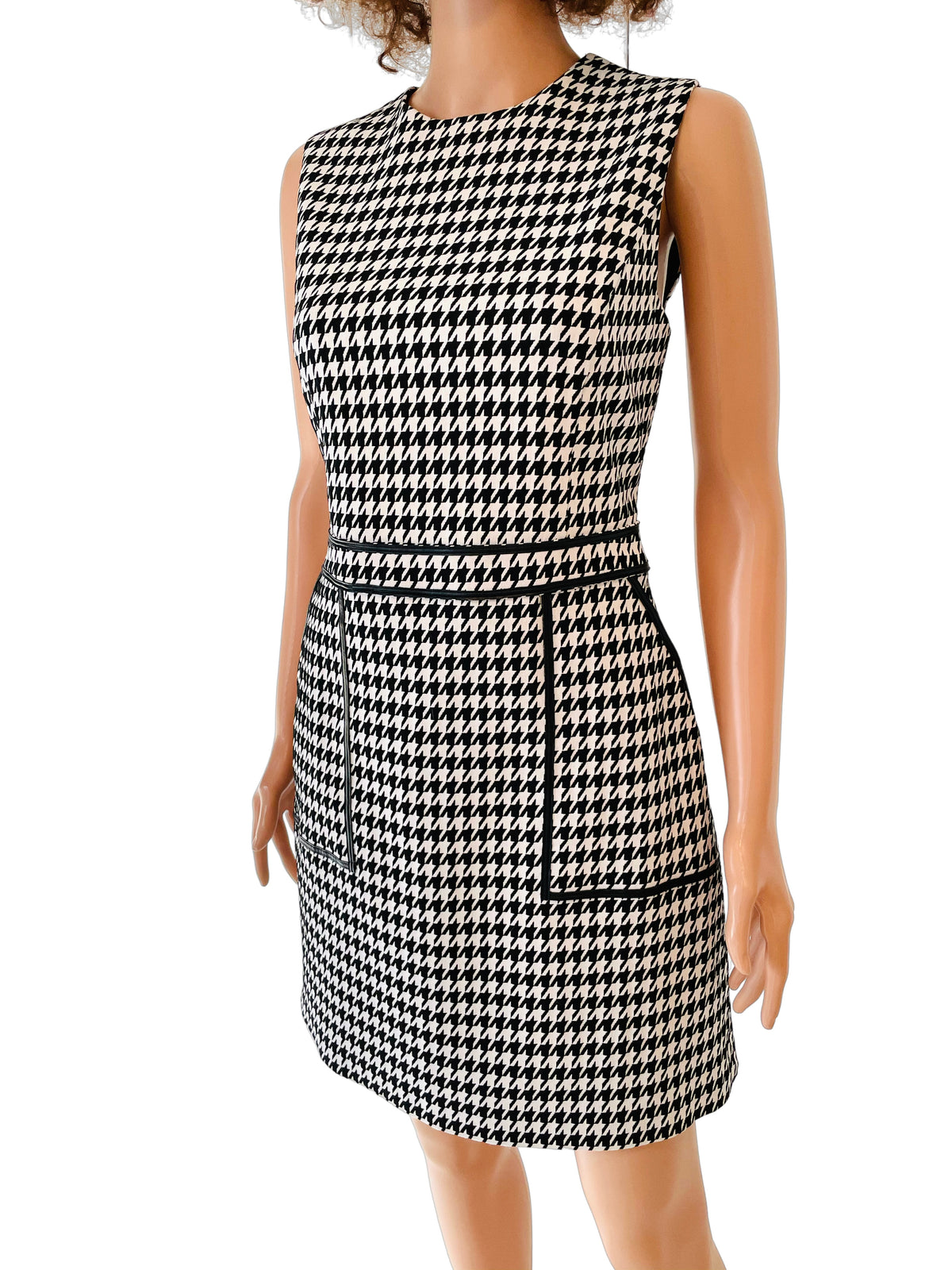 Dogtooth 1960's Style Dress