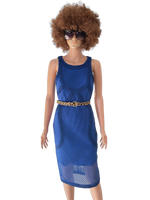 Cobalt Blue Pencil Dress