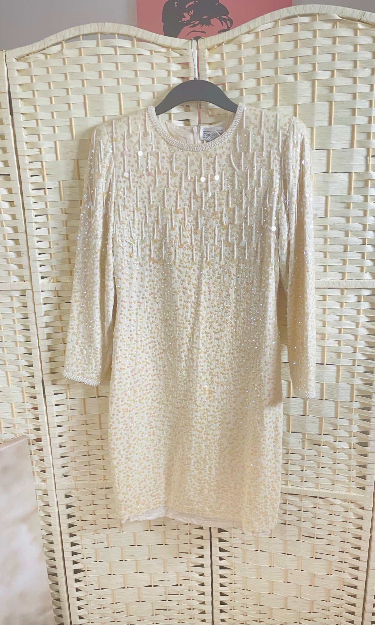 Rent Vintage Cream Dress