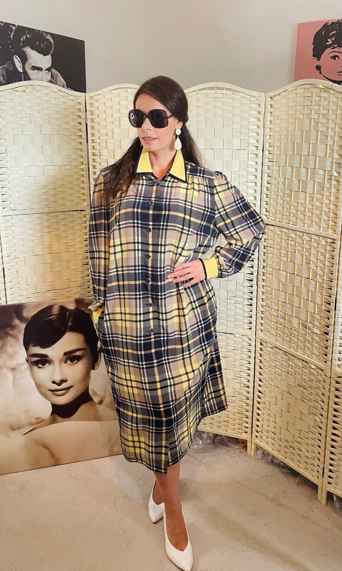 Rent Vintage 1980's Shirt Dress