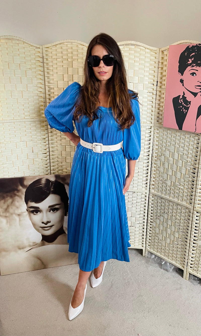 Rent Vintage Cobalt Blue Dress