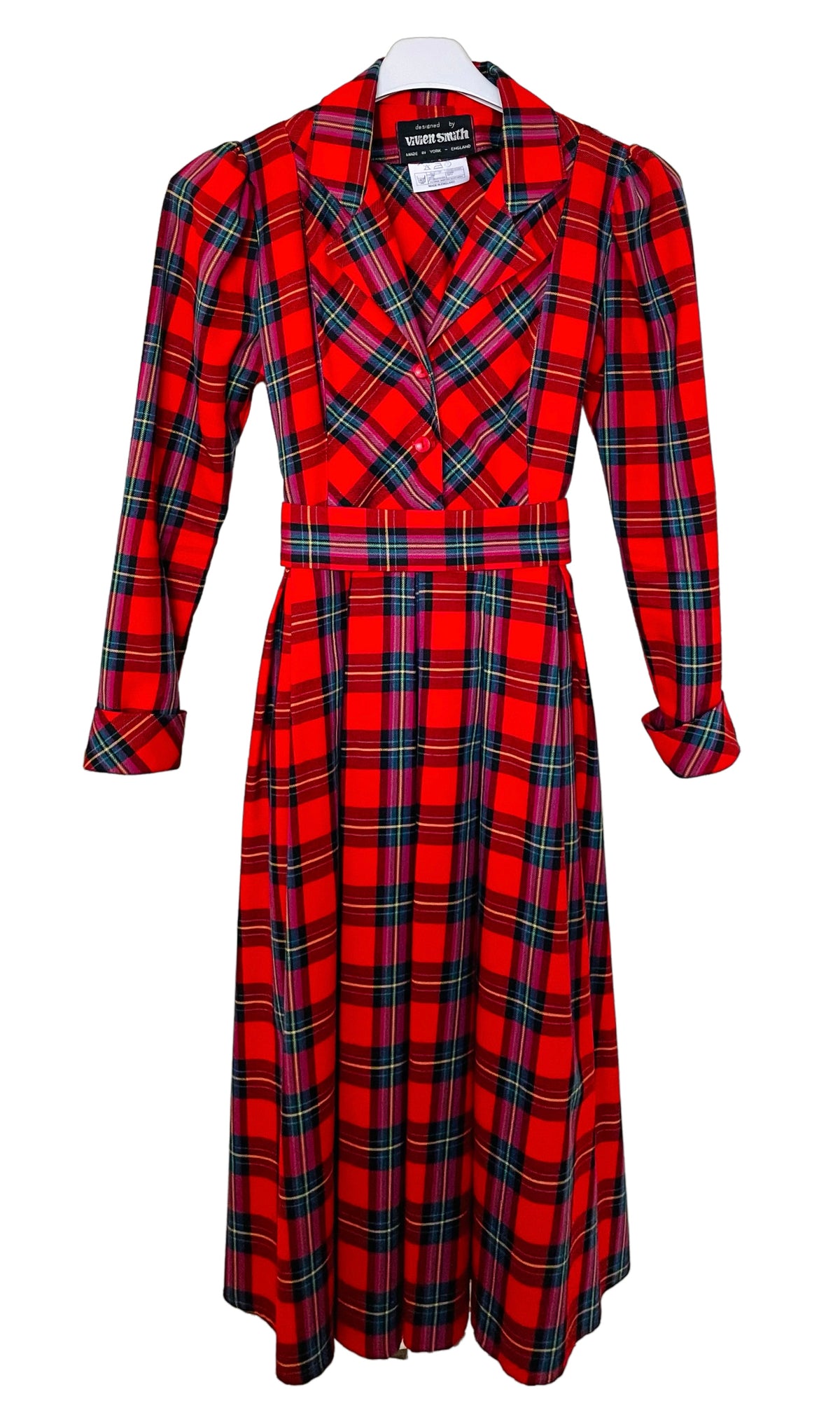 Rent Vintage Tartan Dress