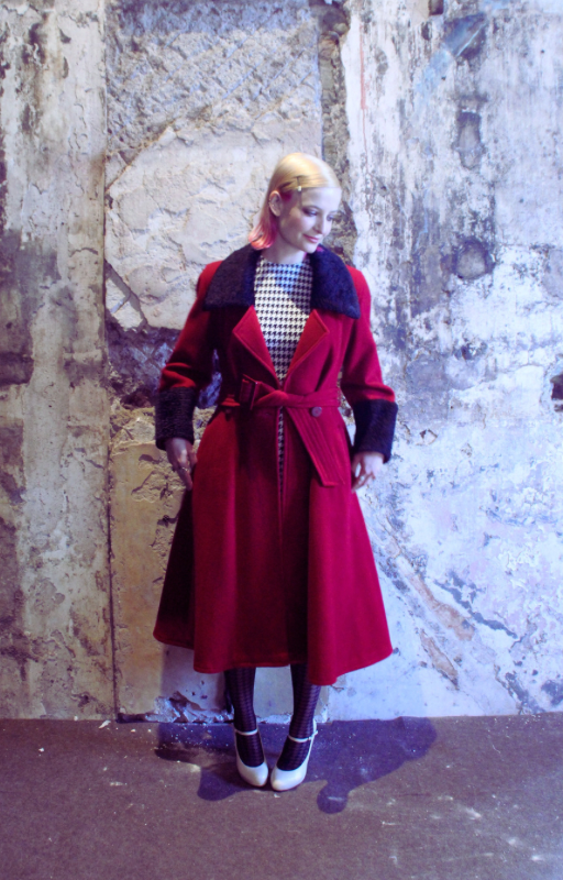 Vintage Red Coat