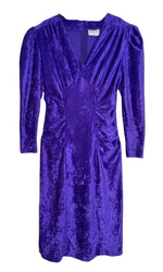 rent purple vintage dress
