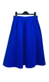 Rent cobalt blue midi skirt