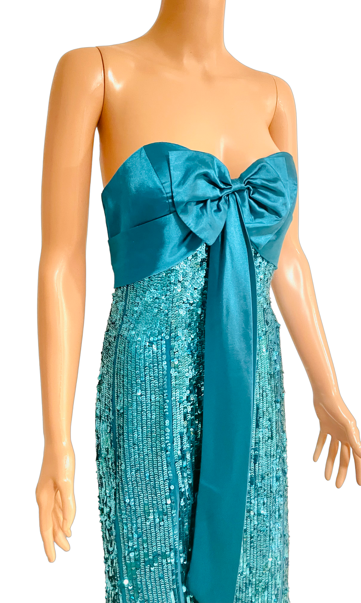 frank usher sequin dress 80s Frank Usher Little Black Dress Sequinned Party Dress