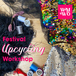 festival upcycling workshop rent a dress