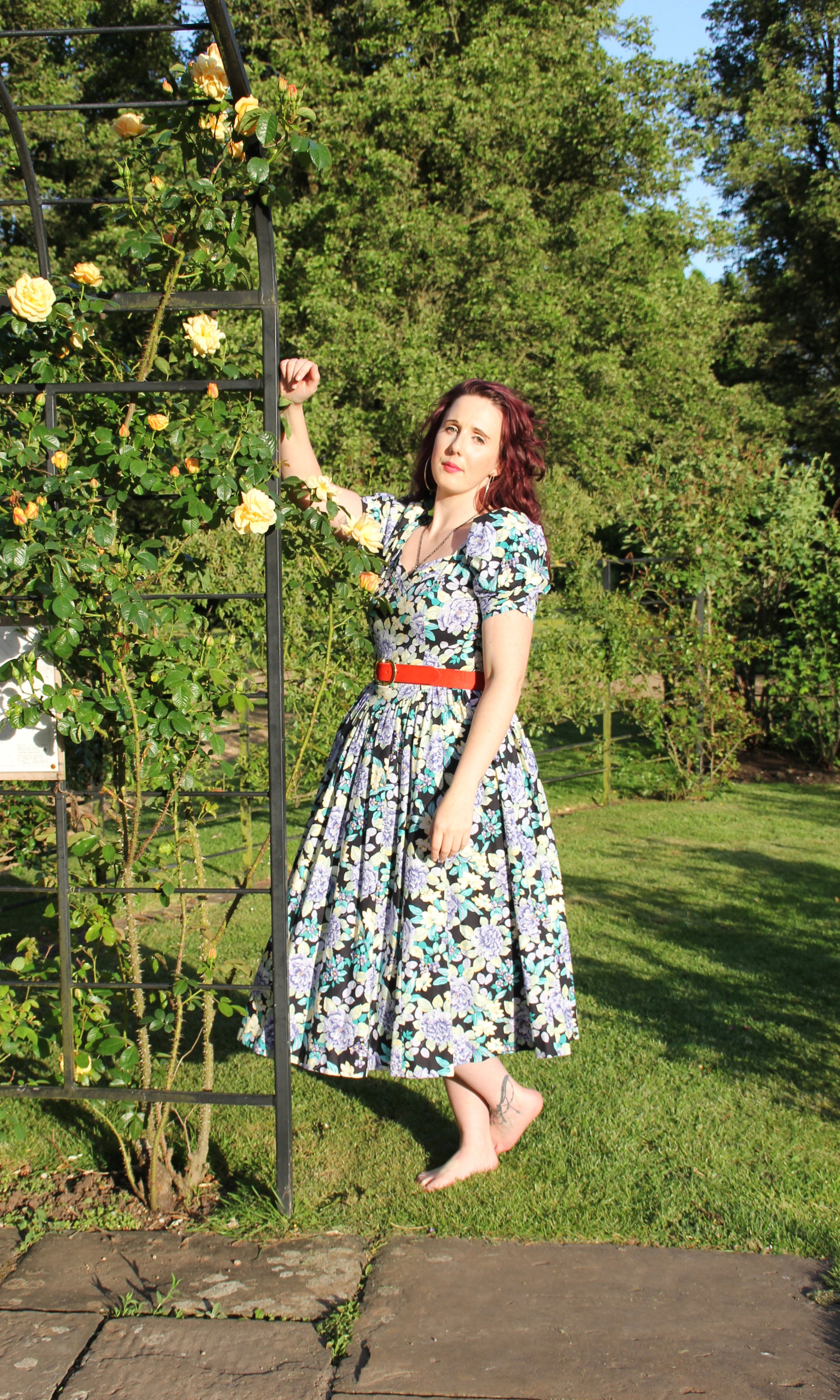 Laura Ashley Vintage Tea Dress WearMyWardrobeOut