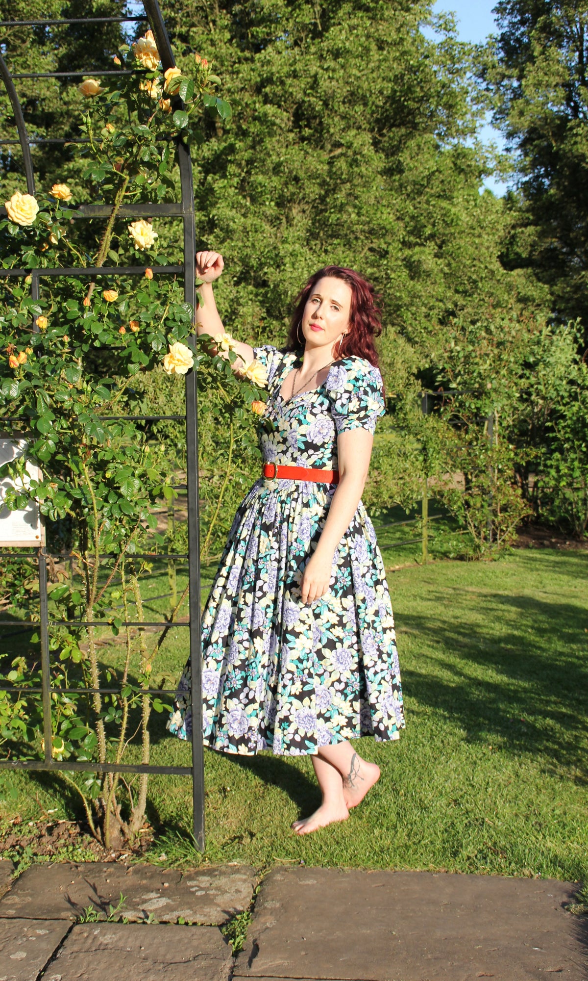 Laura Ashley Vintage Tea Dress – WearMyWardrobeOut Laura Ashley Vintage Tea Dress – WearMyWardrobeOut