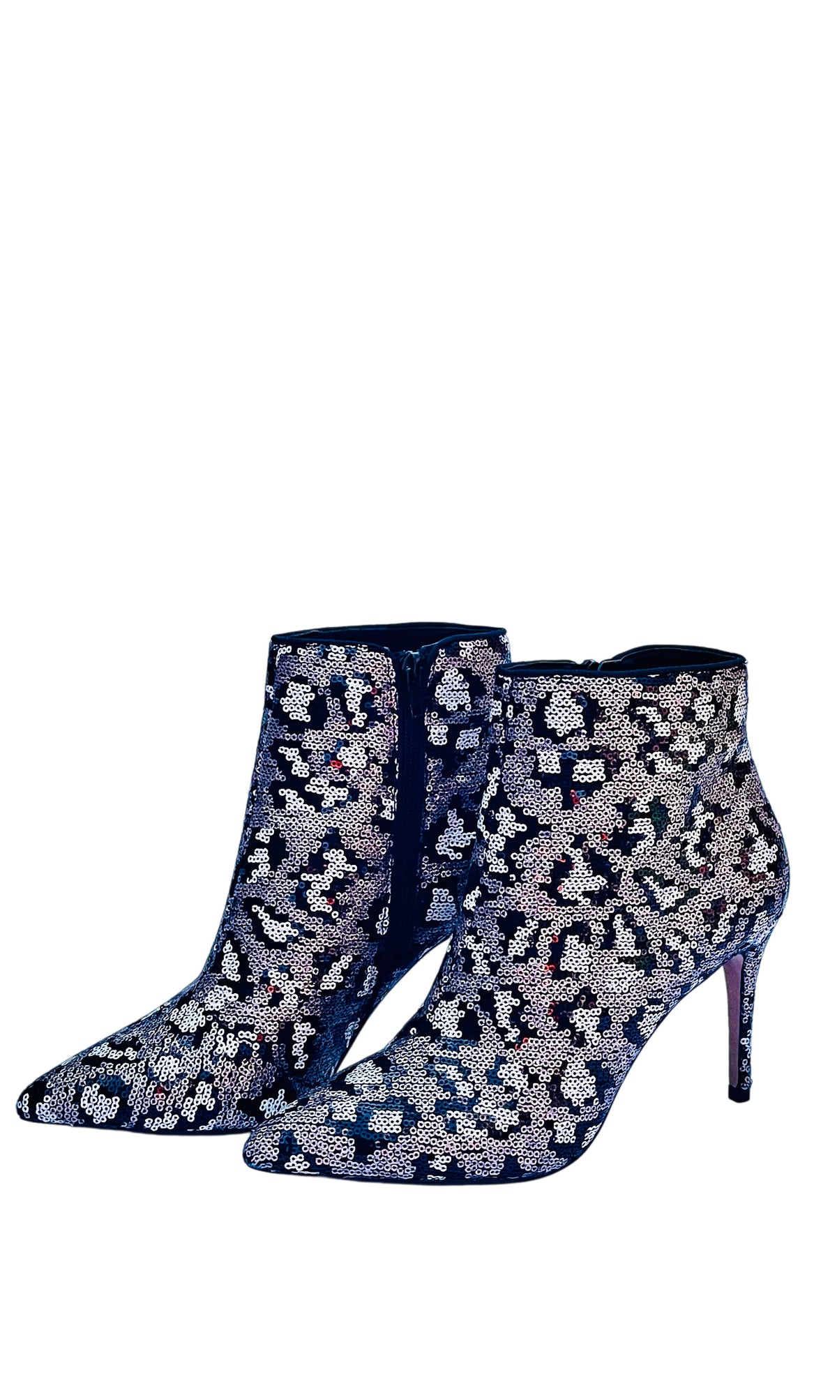 Rent sequin stiletto boots